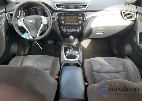 2015 Nissan Rogue S из США, поврежденный, VIN KNMAT2MTXFP586167